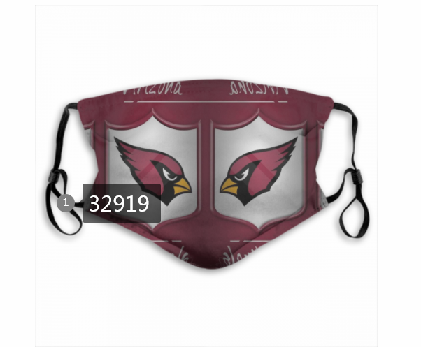New 2021 NFL Arizona Cardinals 188 Dust mask with filter